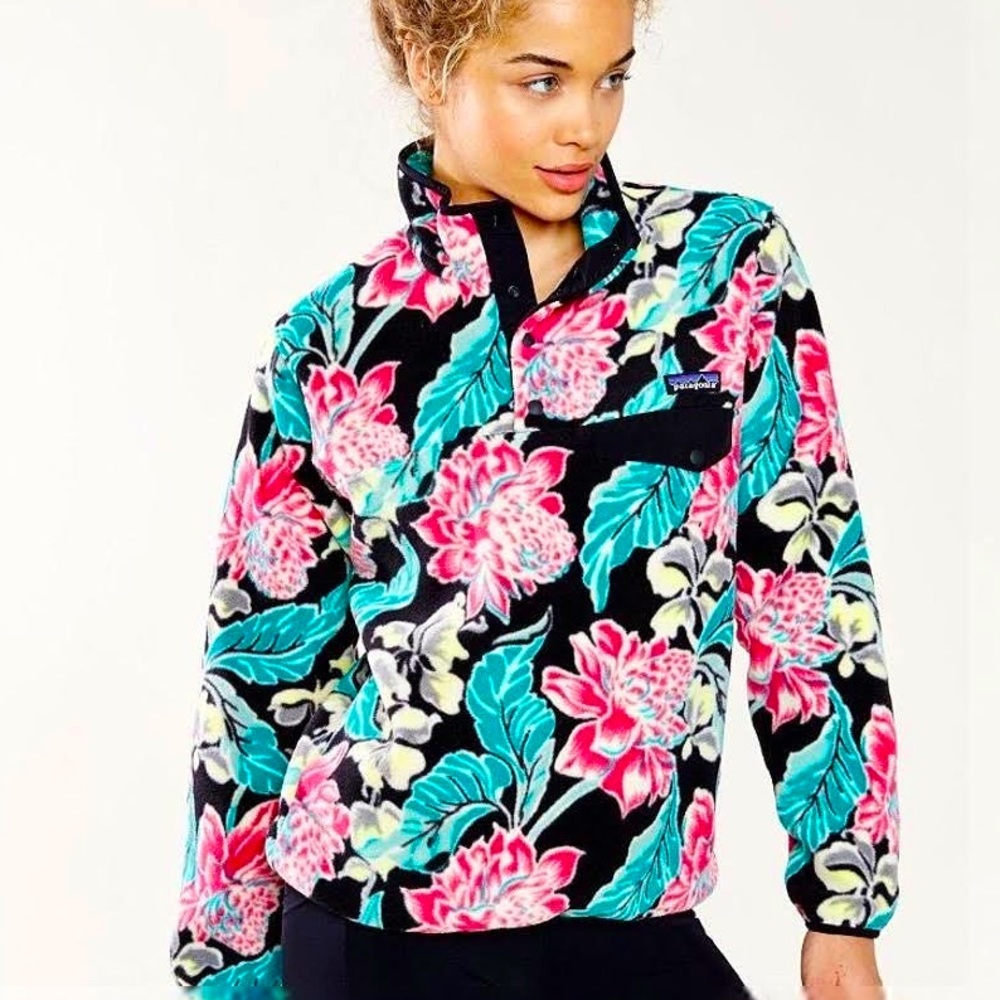 Synchilla Floral Pullover